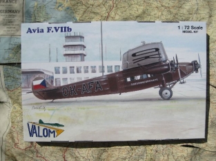 Valom 72038 Avia-Fokker F.VIIb/3m